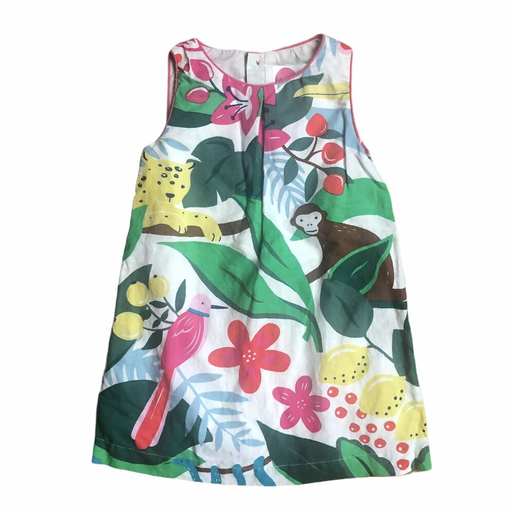 Boden (2|3y) Jungle Print Shift Dress
